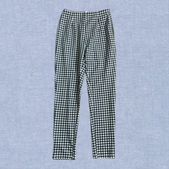 🛎️ 5/$20 Princess Polly Gingham Checkered Skinny Pants Size 0 - Picture 1 of 3